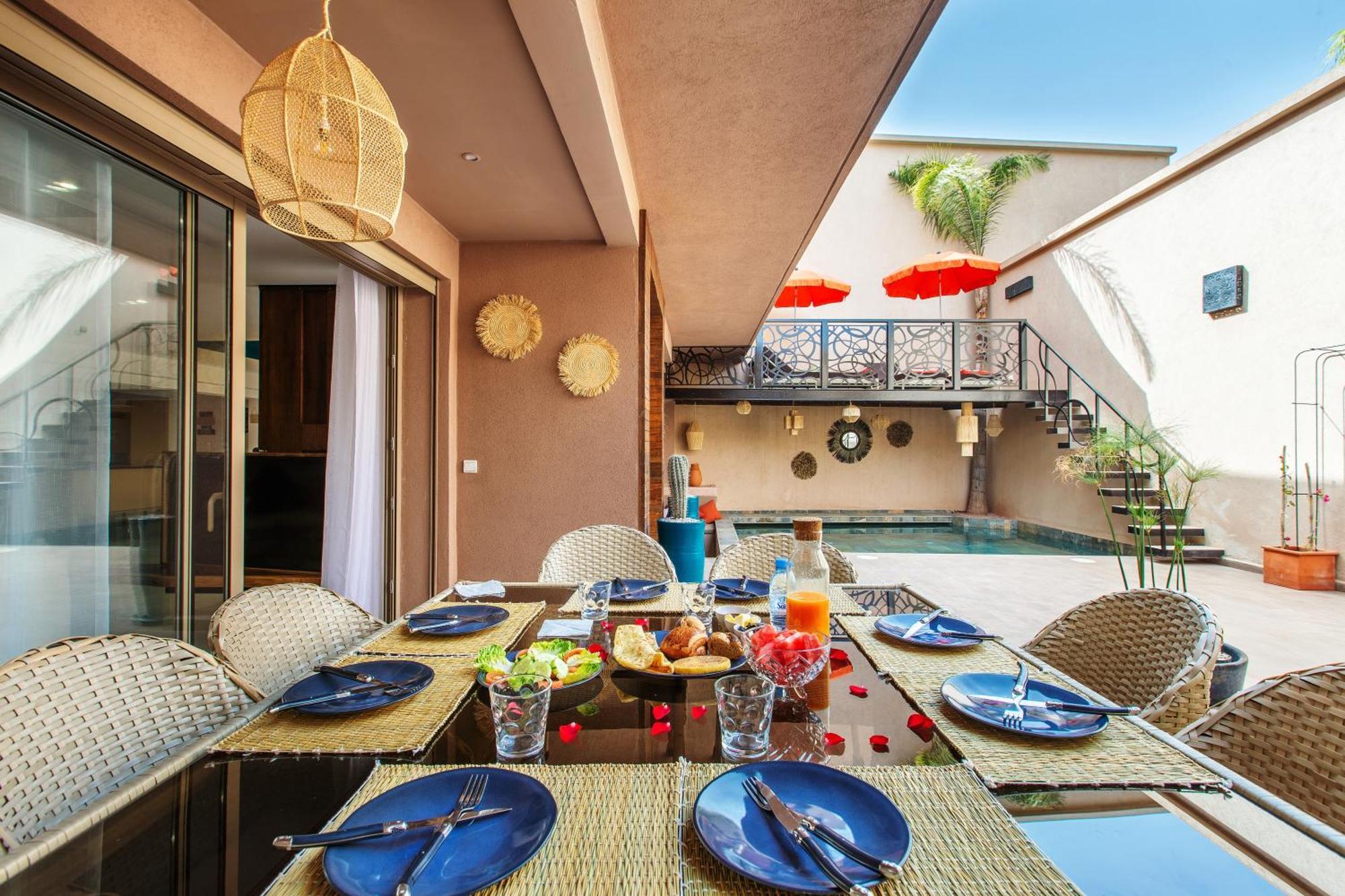 Villa Serenity & Spa - Breakfast Marrakesh Exterior photo